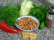 Barbunya Salatası