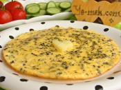 Çörek Otlu Peynirli Omlet