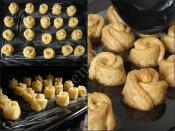 İrmikli Gül Tatlısı