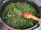 Kıymalı Ispanak Yemeği