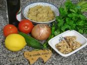 Köz Patlıcanlı Gavurdağ Salatası