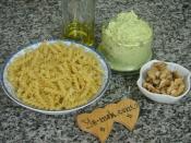 Avokado Soslu Cevizli Makarna