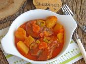 Patatesli Dana İncik Haşlama