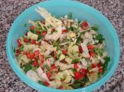 Soya Filizli Mevsim Salatası