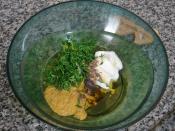 Yoğurtlu Hardal Salata Sosu