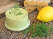 Yoğurtlu Hardal Salata Sosu