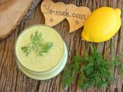 Yoğurtlu Hardal Salata Sosu