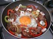 Kavurmalı Yumurta