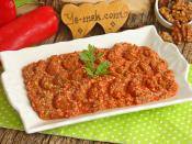 Kahvaltılık Közlenmiş Kırmızı Biber Ezmesi