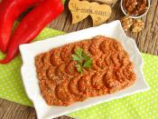 Kahvaltılık Közlenmiş Kırmızı Biber Ezmesi