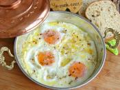 Sahanda Peynirli Yumurta