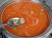 Mini Meatball Soup Recipe
