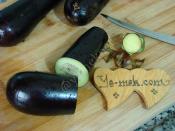 Etli Taze Patlıcan Dolması