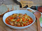 Garnitürlü Et Yemeği