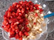Porsiyonluk Meyveli Köstebek Pasta