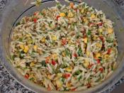 Renkli Şehriye Salatası