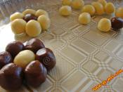 İki Renkli Papatya Kurabiye