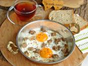 Kavurmalı Sahanda Yumurta