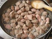 Kurban Eti Kavurması