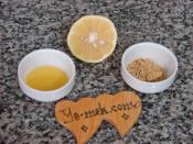 Toz Zencefilli Ballı Limonlu Grip Çayı