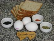 Baharatlı Çörek Otlu Yumurtalı Ekmek