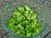 Hardal Soslu Brokoli Salatası