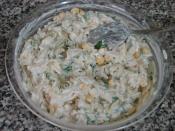 Yoğurtlu Arpa Şehriye Salatası