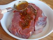 Soya Sos İle Kırmızı Et Marinesi