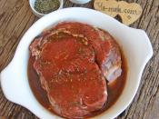 Soya Sos İle Kırmızı Et Marinesi