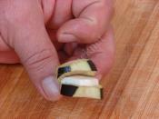 Hellim Peynirli Patlıcan Kızartması