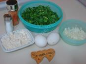 Sahanda Ispanaklı Peynirli Yumurta