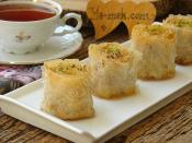 Baklava Yufkasında Kadayıf Sarma