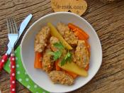 Terbiyeli Sebzeli Pirinçli Sulu Köfte Yemeği