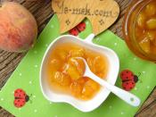 Ev Yapımı Şeftali Reçeli