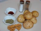 Fırında Baharatlı Çatlak Patates