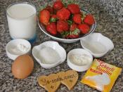 Kupta Çilekli Muhallebi