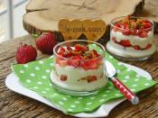 Kupta Çilekli Muhallebi