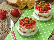 Kupta Çilekli Muhallebi