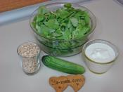 Yoğurtlu Buğdaylı Semizotu Salatası