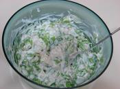 Yoğurtlu Buğdaylı Semizotu Salatası