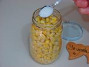 Ev yapımı Taze Mısır Konservesi