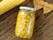 Ev yapımı Taze Mısır Konservesi
