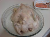 Fırında Bütün Tavuk Kızartması