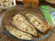 Fırında Kekikli Uskumru