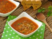 Kıymalı Arpa Şehriye Çorbası