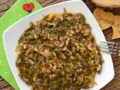 Pirinçli Pazı Yemeği