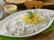 Yoğurtlu Tavuk Salatası