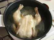Fırında İç Pilavlı Bütün Tavuk