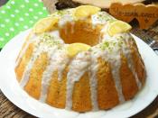 Limon Soslu Limonlu Kek