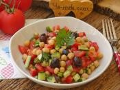 Nohutlu Çoban Salatası